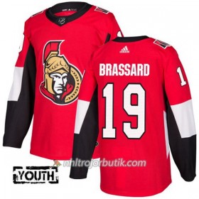 Barn Ishockey Ottawa Senators Tröja Derick Brassard 19 Adidas 2017-2018 Röd Authentic